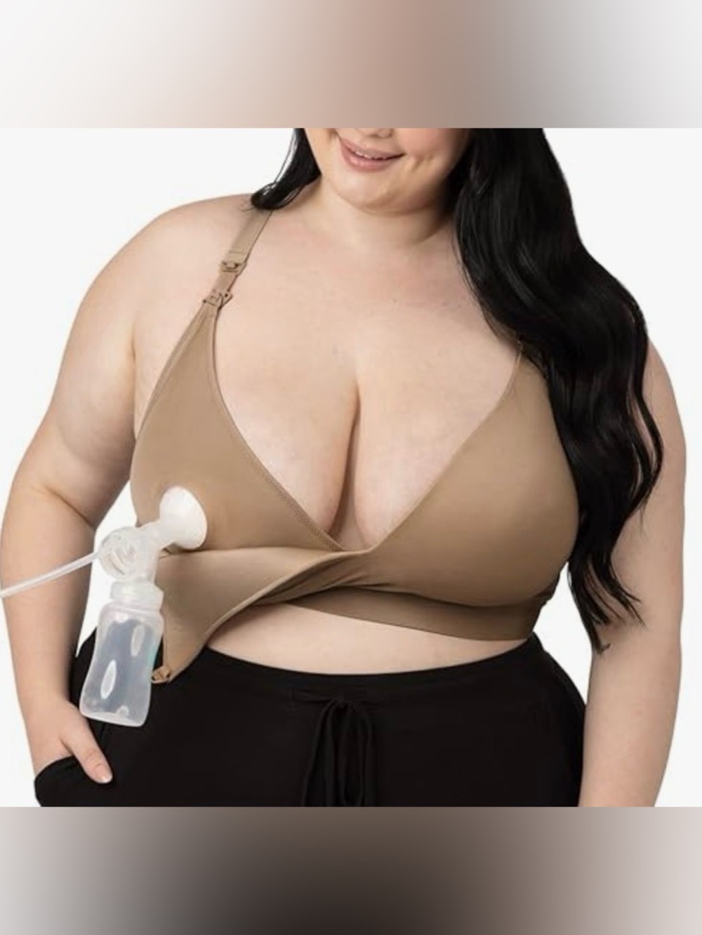 NWT Kindred Bravely Minimalist Hands Free Pumping and Nursing Bra Size XL Busty